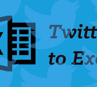 How to export Twitter data to an Excel document