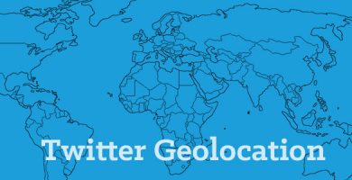 Twitter geolocation maps