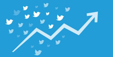 Growth of twitter followers
