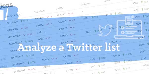 How to analyze a Twitter List