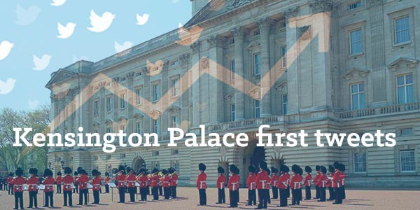 First tweets sent by Kensington Palace