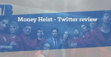 Money heist Twitter post