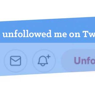 Twitter unfollow