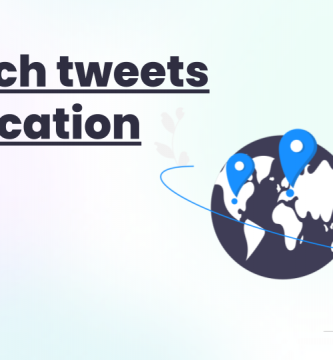 Search tweets by location