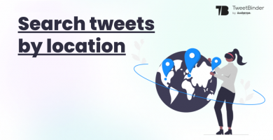 Search tweets by location