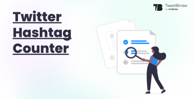 Twitter hashtag counter