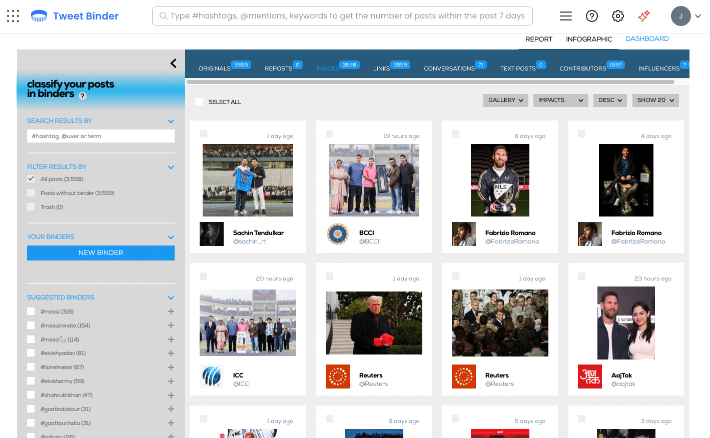 Twitter Viewer example