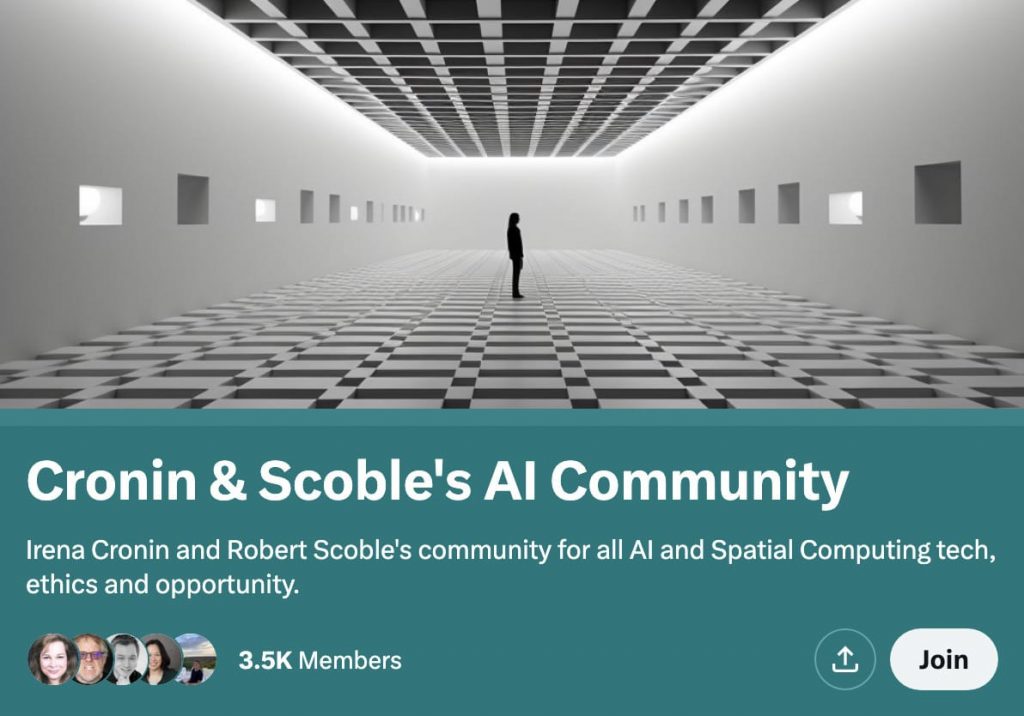 X community - @Scobleizer