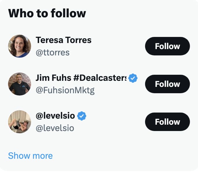 Who to Follow on Twitter
