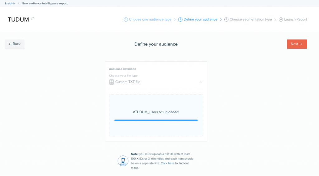audiense insights - twitter user analytics post