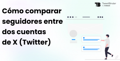 comparar datos twitter